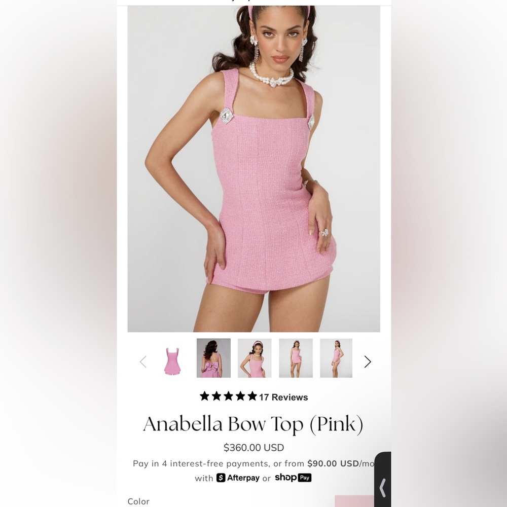 Nana Jacqueline Annabella Bow Top